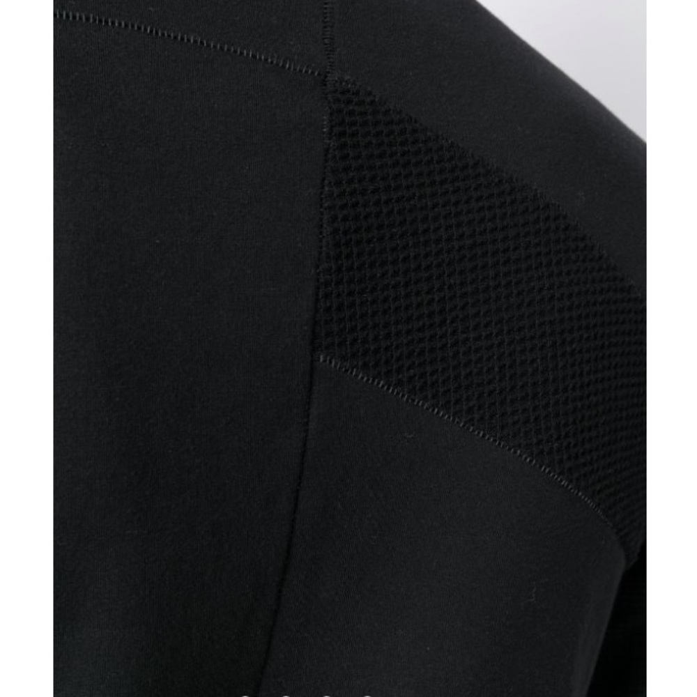 NWT THOM KROM Mesh Panel Black Bomber Jacket Large - Picture 4 of 12